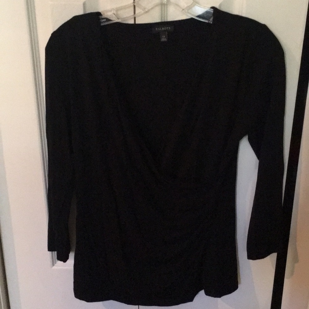 Talbots XS black top